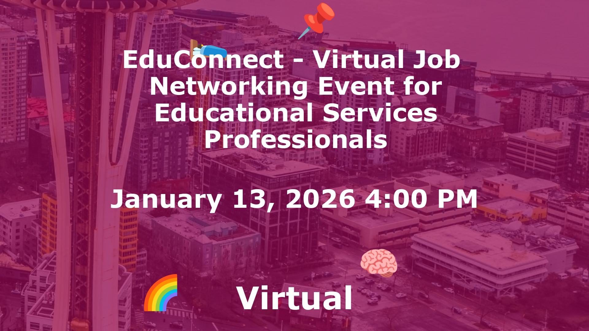 EduConnect - Virtual Job  Networking Event for Educational Services Professionals event image